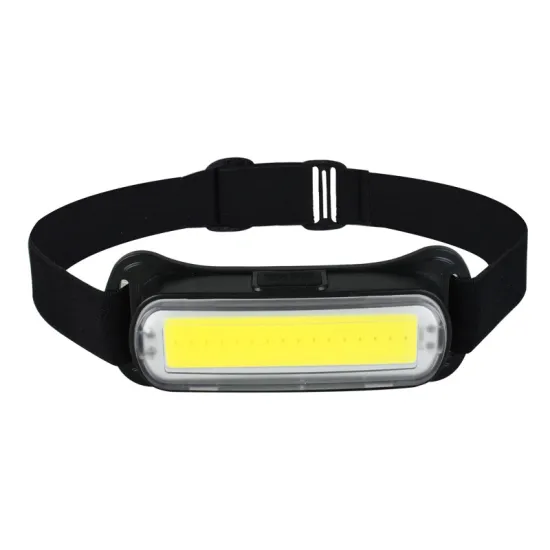 Rechargeable USB COB Headlamp for Lightweight Outdoor Running