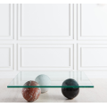 Muebles para el hogar personalizados Mesa de café de vidrio