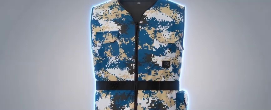 One-piece Camouflage Cooling Vest