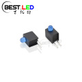 Indicatore del circuito a LED diffuso blu da 3 mm