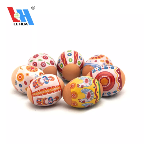 Custom pvc easter egg shrink wrap packaging label