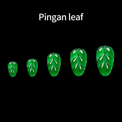 lucky leaf Maya Jadeite Ston