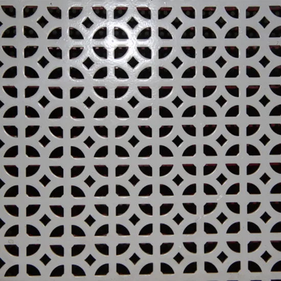 Profile Holes Perforated Metal Plate
