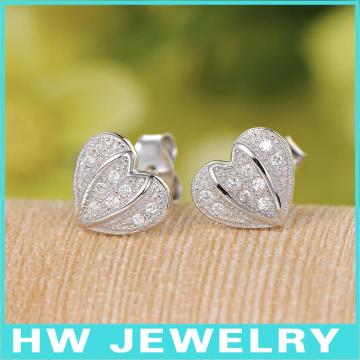 HWME167 silver ear ring