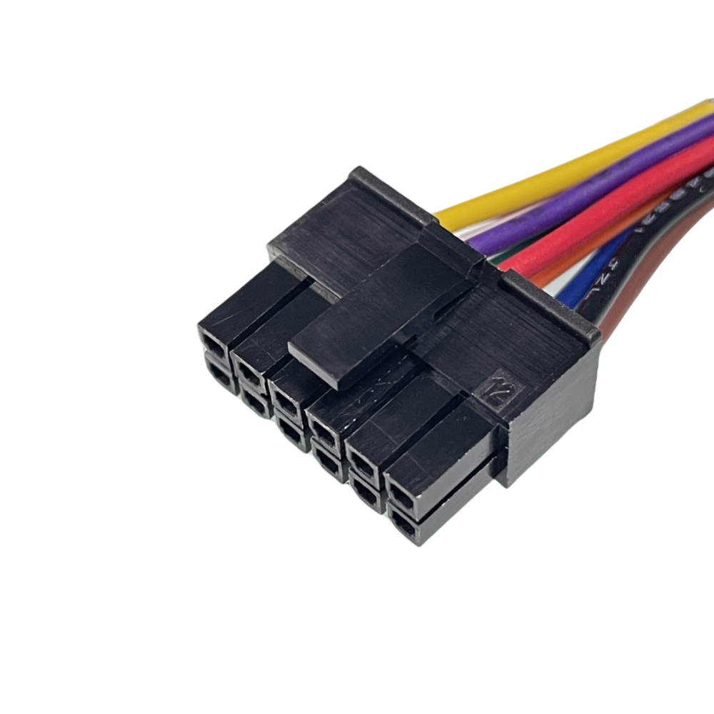 Micro fit 12P male medical equipment internal wires