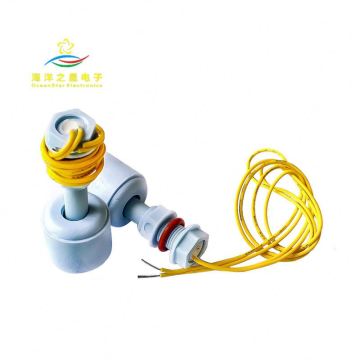 PP Plastic Small Float Switch Liquid Level Sensor - Anti-Corrosion Acid and Alkali Resistant, 52MM