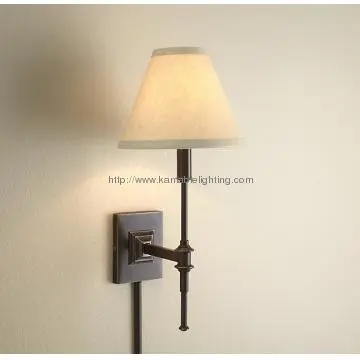 Iron swing arm wall lamp Bedroom(ka2008)