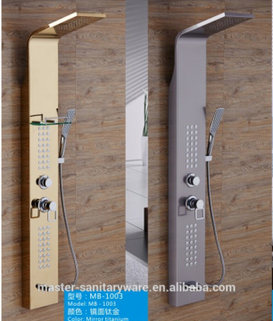 stainless steel 304 shower panel shower enclosure L1002