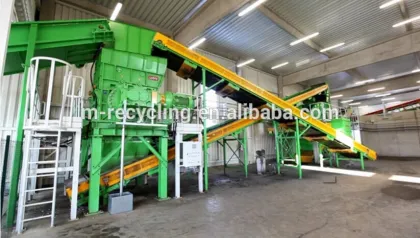 Waste tire recycling machine for rubber crumb/Tire rubber crushing machinery/waste tire recycling machines