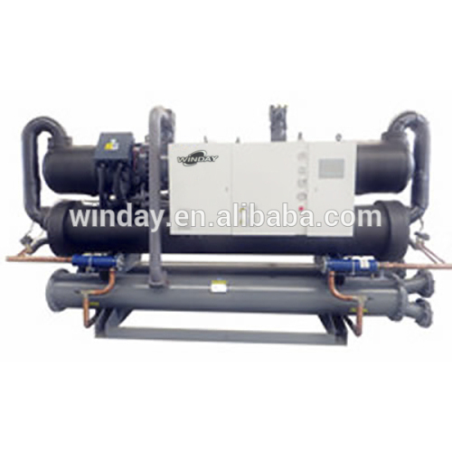 water cooled heat recovery screw chiller unit