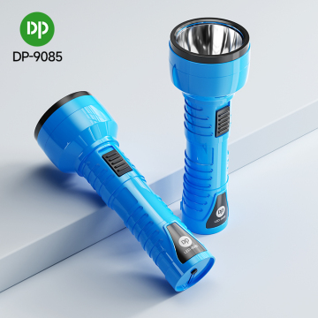 LED Portable Rechargeable LED Flashlight Torch Built-in Plug