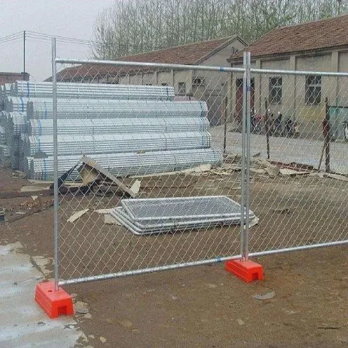 Temp Chain Link Fence Galvanized Chain Link Safety Temporary Fence Factory