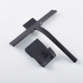 9 inch Black Silicone Squeegee with 2 hooks