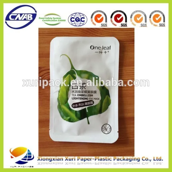 hot sale Facial Mask Packaging Bag/Products Packaging Bag