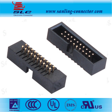 1.27mm Pitch Box Header Straight 10~100Pin Connector