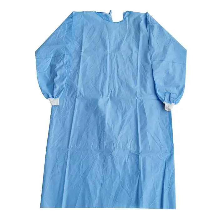CE En 13795 Sterilization Ultrasonic Heat Sealing Disposable Surgical Gowns