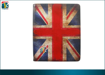 Folio Styled Fold Printing Pu Leather / Leatherette Case For Ipad 4 Protective Covers