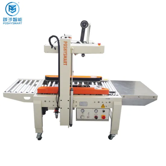 Bashe Automatic Adhesive Tape Carton Box Sealer Packing Machine