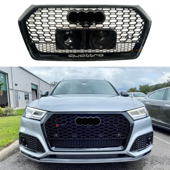 RSQ5 Style ABS Front Bumper Grille for Audi Q5/SQ5 (2016-2018)