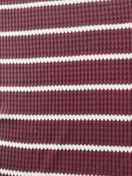 Polyester Rayon Span Y / D Stripe Waffle