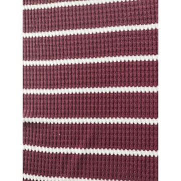 Polyester Rayon Span Y/D Stripe Waffle