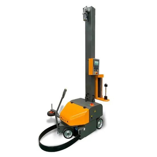 Self-Propelled Pre-Stretched Film Robotic Pallet Wrapping Machine