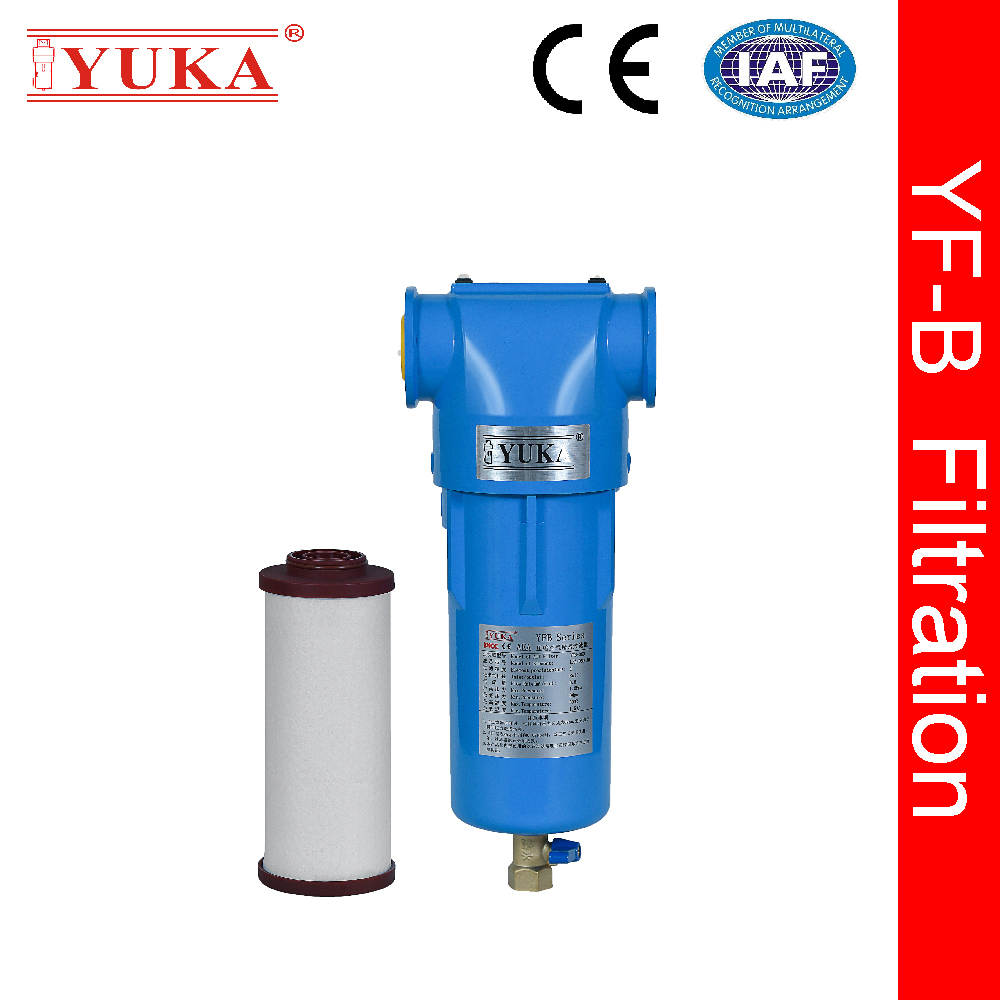 Замена коалесцирующего воздушного фильтра в системе сжатого воздуха