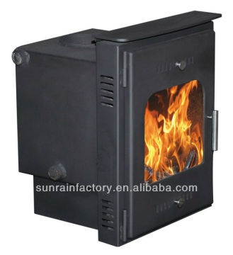 steel plate insert modern wood burning stove(XQ002)