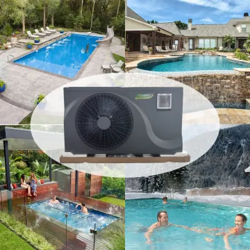 Pool Heat Pump Bomba De Calor Para Piscinas with OEM LCD Controller - R32