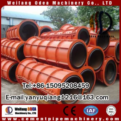 Carbon Steel Cement Pipe Making Machine For Construction Materials Machinery