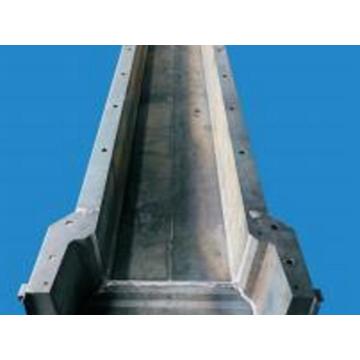 Molde de columna de placa engrosada para uso en exteriores