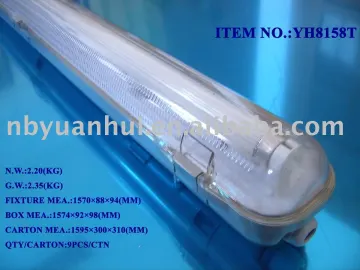 corrosionproof fluorescent lamp fixtures