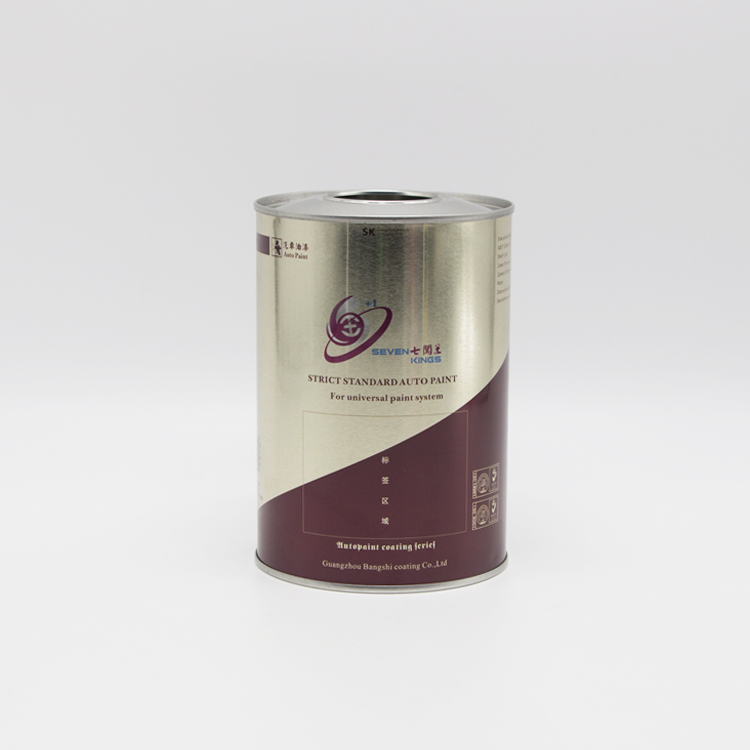 1L Round Motor Oil Chemical Tin peut