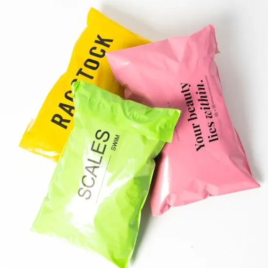 Custom Logo Print Compostable Biodegradable Packaging Mailer Bags