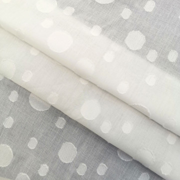 SISITEX Size Circle Cut Cotton Jacquard Fabric Artistic Style H25016