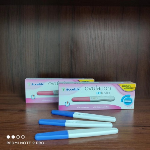Diagnostische HCG -Fertilität Schwangerschaftstest Kit Midstream Strip -Kassette zum Verkauf Export