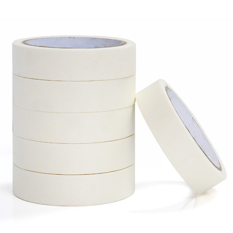 White Curve Image Caulk Masking Tape