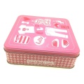 Dadi Square Gift Tin Box Metal Box 210*210*60mm