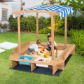 Outdoor Square Sand Boxes for Kids