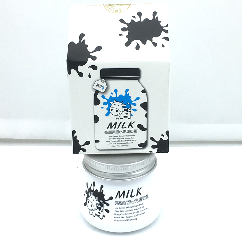 HANKEY Milk Pearl Face Cream Moisturizing Whitening Hydrating Shrink Pores Skin Care Hyaluronic acid Day Creams