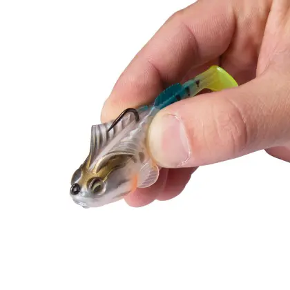 Pre-Rigged Jig Head Soft Lures for Bass, Walleye, and Shad Fishing