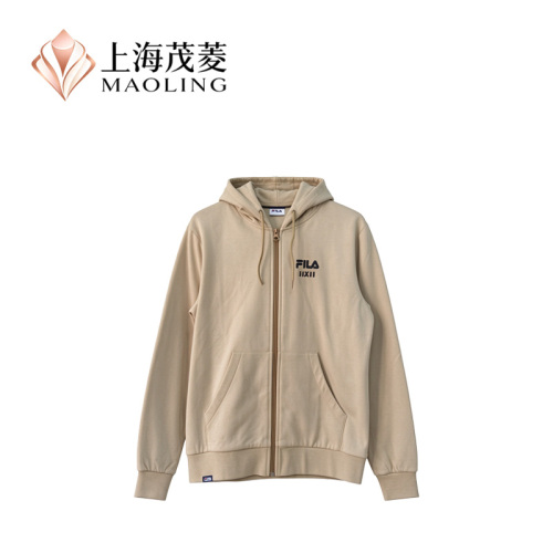 Chaqueta con capucha premium con cremallera