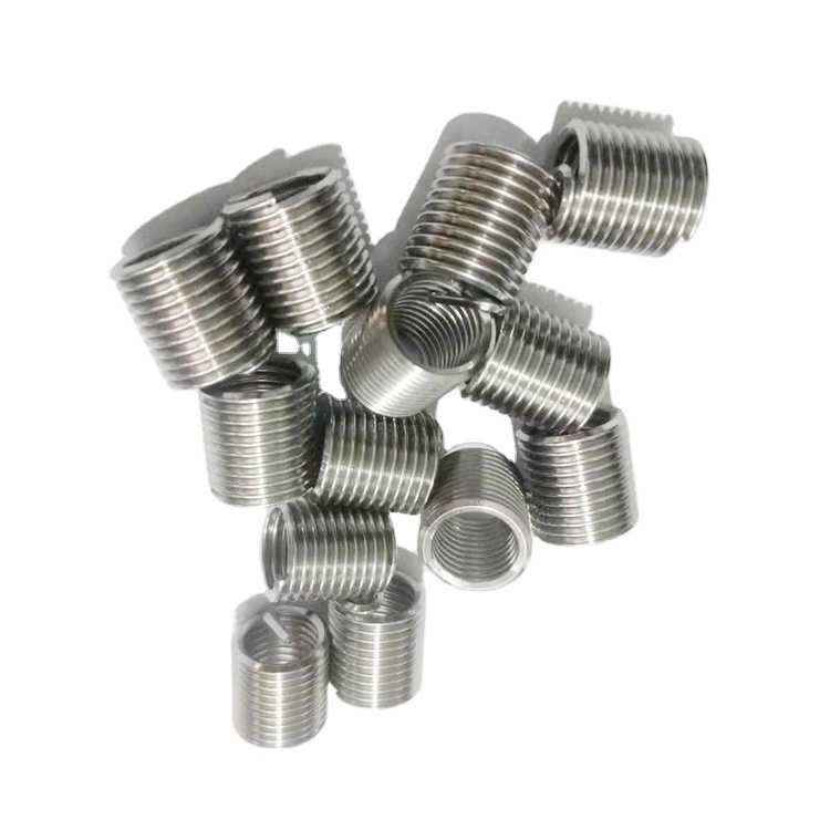 M2-M2.5 304 Stainless Steel Tangless Product-Wire Thread Insert with M8 Thread Size OEM Customizable