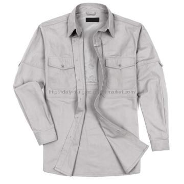 men\'s shirt with meshi lining