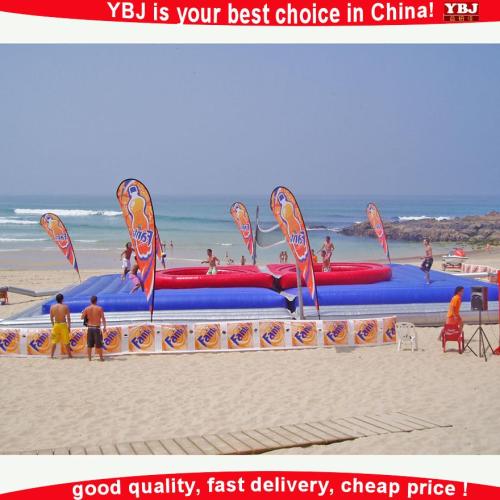 Cheap Giant Inflatable Volleyball Court Inflatable Sport Equipment