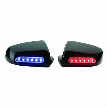 Mirror Beam Police Vehicle LED Flash Indicator for A6L and Police Car Use, Waterproof