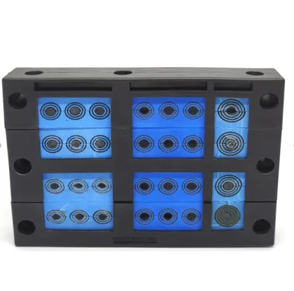 Rubber seals with modules RM40 as Roxtec