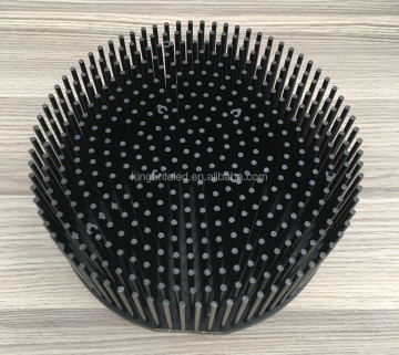 Kingbrite 180x70mm Cofferatore di alluminio passivo CXB3590 Pin Fin Diskink per Bridgelux Vero 29 LED CHIP LED