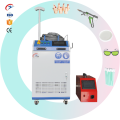 Máquina de soldagem de soldador a laser para metal