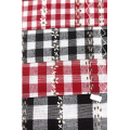 Printed Oxford Plaid Fabric